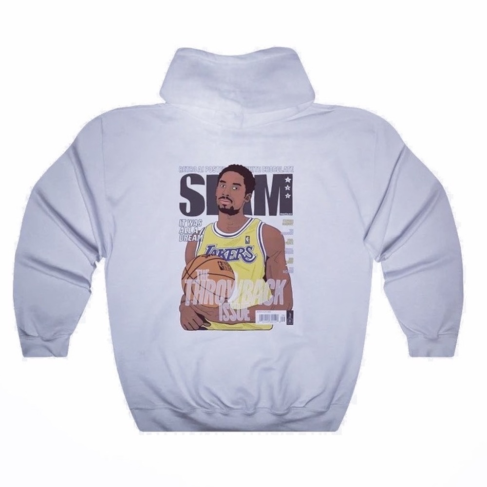Hand Drawn Kobe Bryant Slam Hoodie